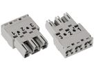 Stecker WAGO Winsta 3L 2×0.5…4mm² grau