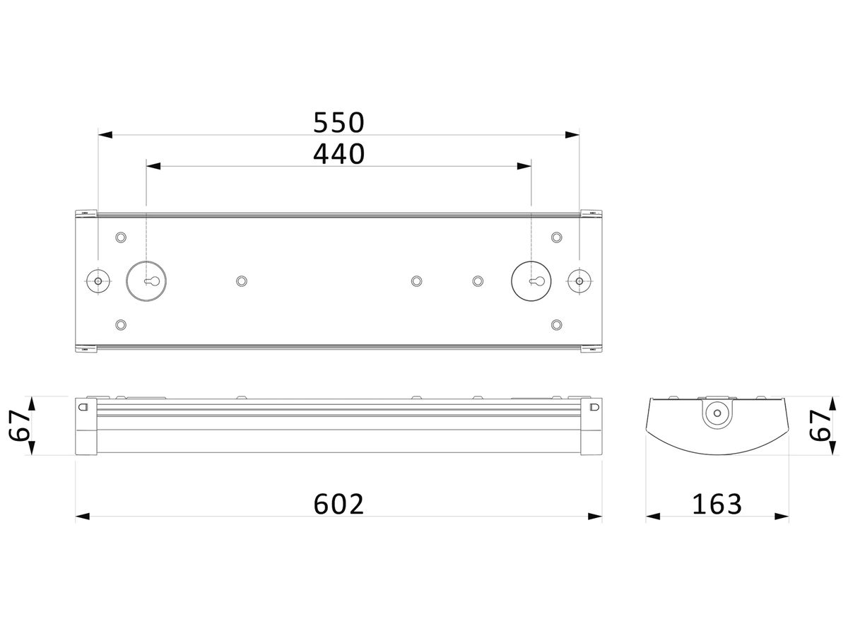 LED-Deckenleuchte Philips CoreLine FastSet 20W 2600lm 830/840 IP44 0.6m weiss