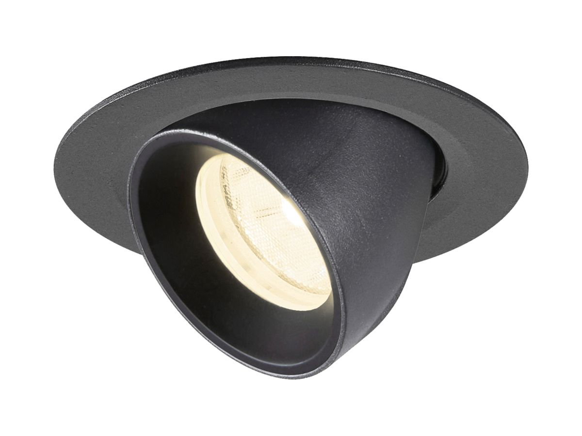 EB-LED-Spot SLV NUMINOS GIMBLE XS 6.9W 1000lm 4000K NB DALI DIM Ø80×57mm sz