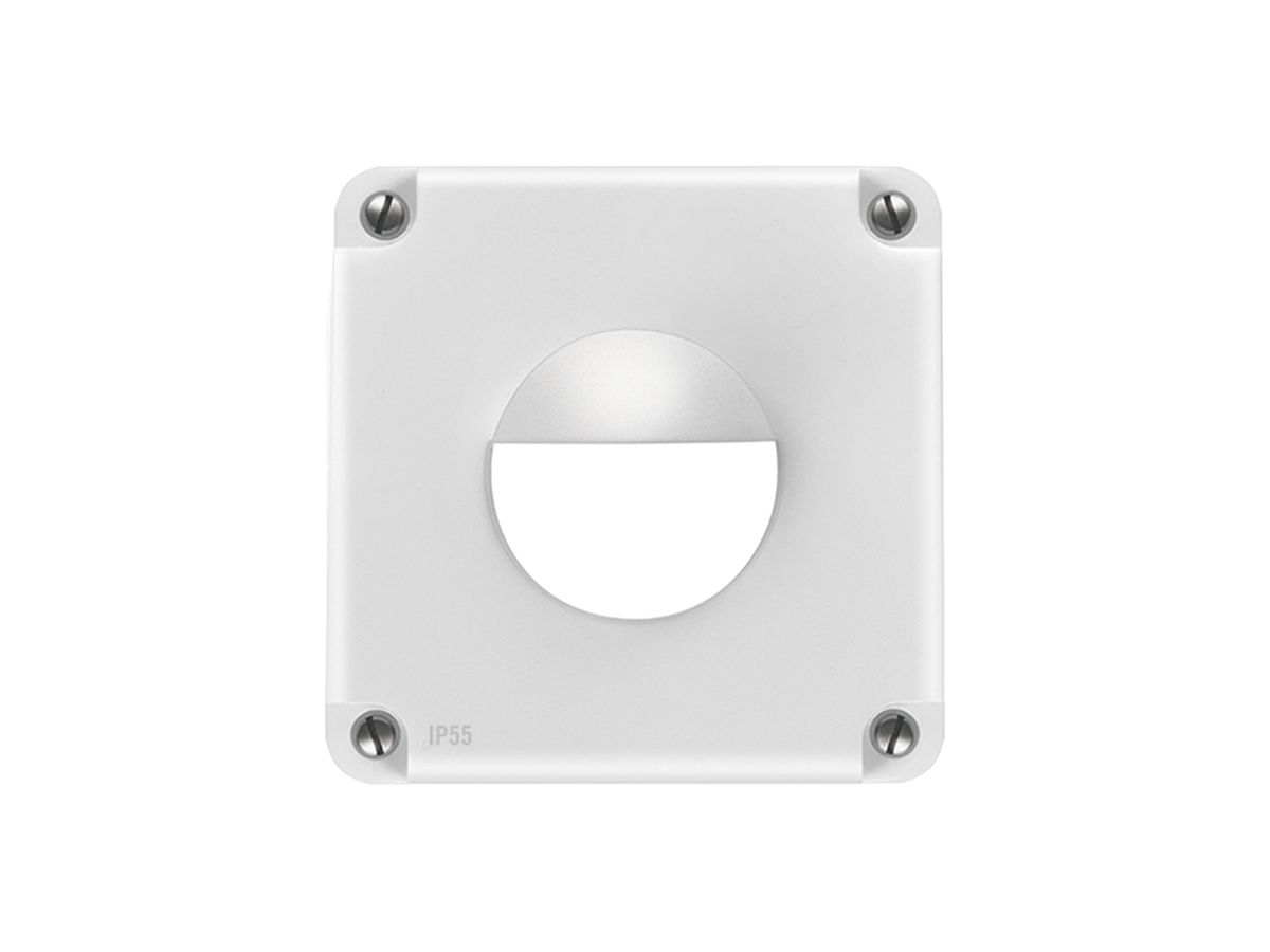 Abdeckung ESYLUX IP55 Feller, NUP, NAP, NCO, weiss