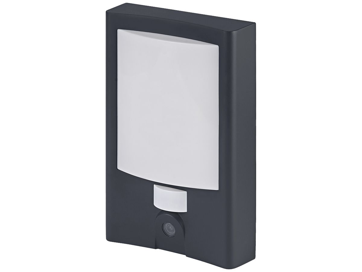 LED-Wandl.LEDVANCE SMART+ Entrance Kamera PIR SEN 22W 1500lm 3000K IP44 DIM grau