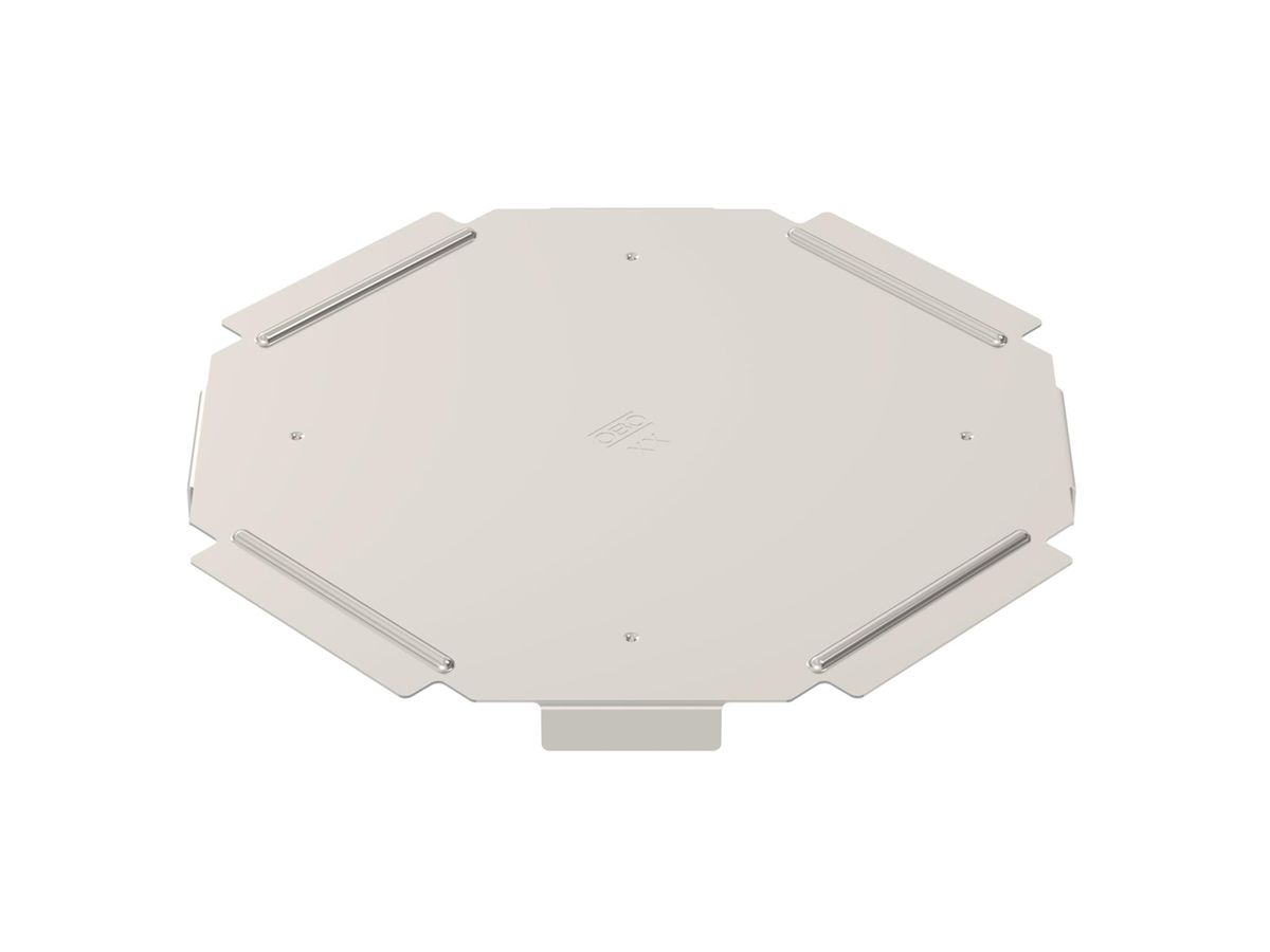 Deckel BET RKD zu Kreuzstück 100mm Edelstahl A2 blank