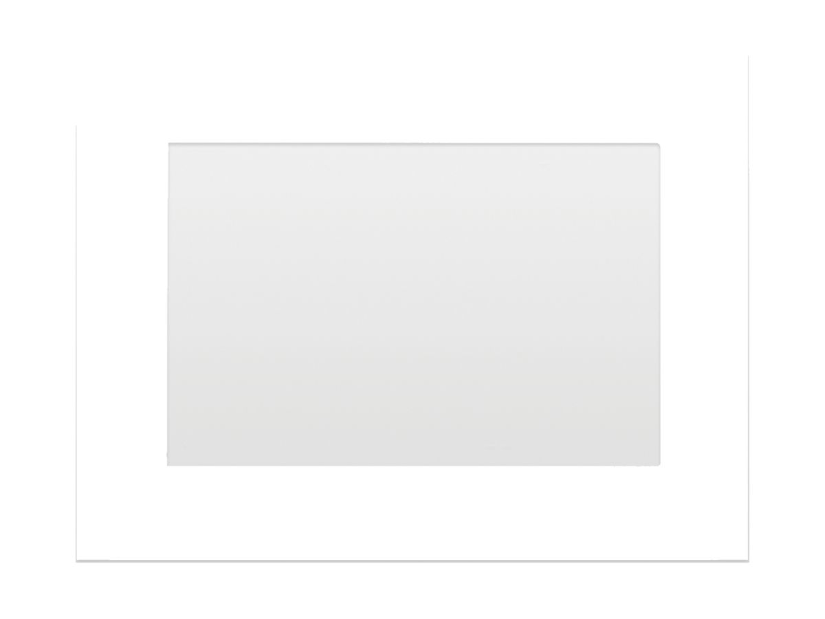 Abdeckrahmen MDT VCB-10WS.04 für VC-1001.04 weiss gl