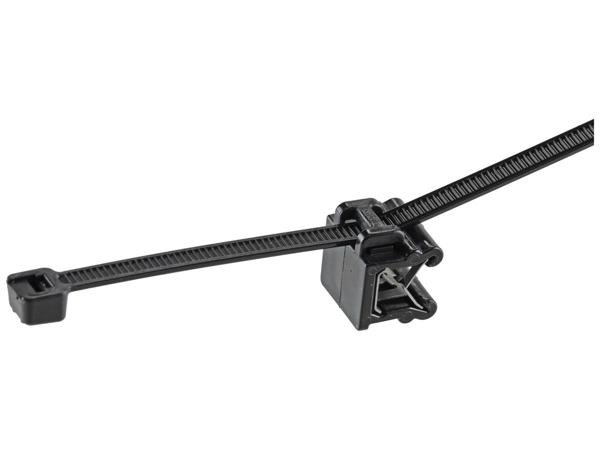 Kantenclip PAN mit Binder PLT2S-300 Seitenbefestigung 3…6mm parallel