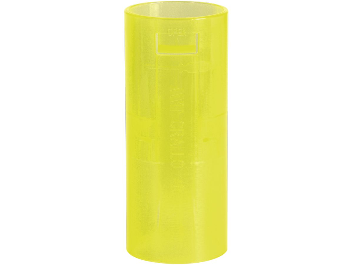 Verbindungsmuffe MT Crallo M40 gelb transparent