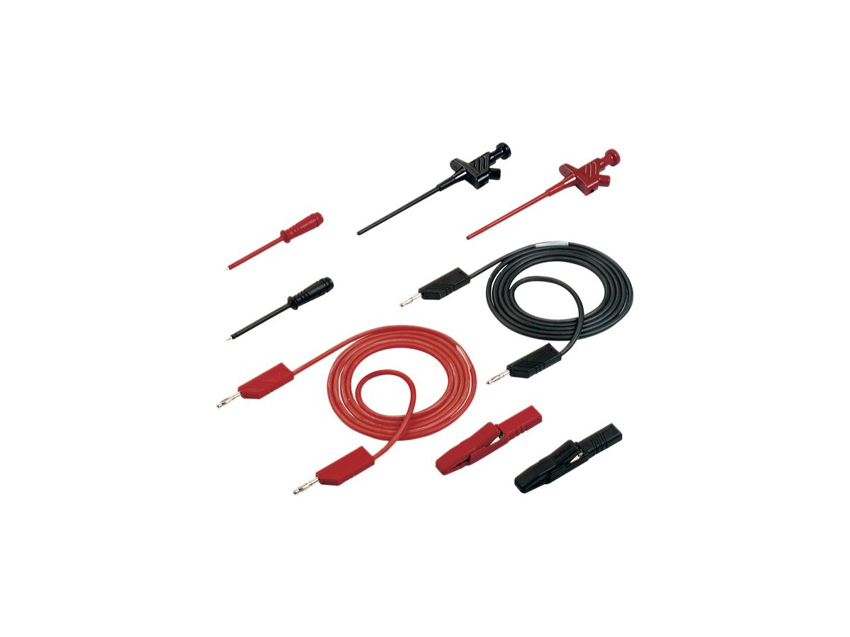Messleitungsset PMS 4 für 4mm System, rt+sz