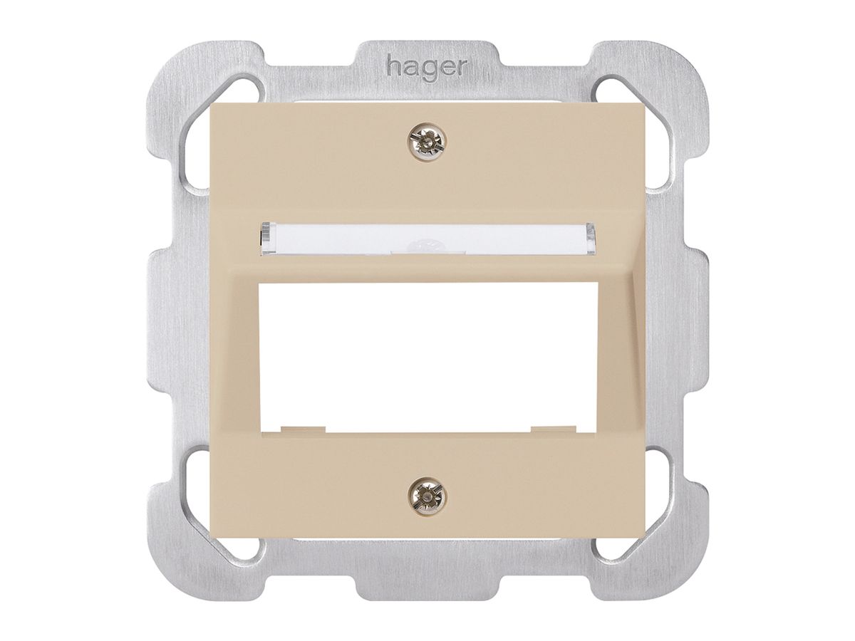 UP-Montageset für 1 M3 Multimedia-Modul kallysto beige