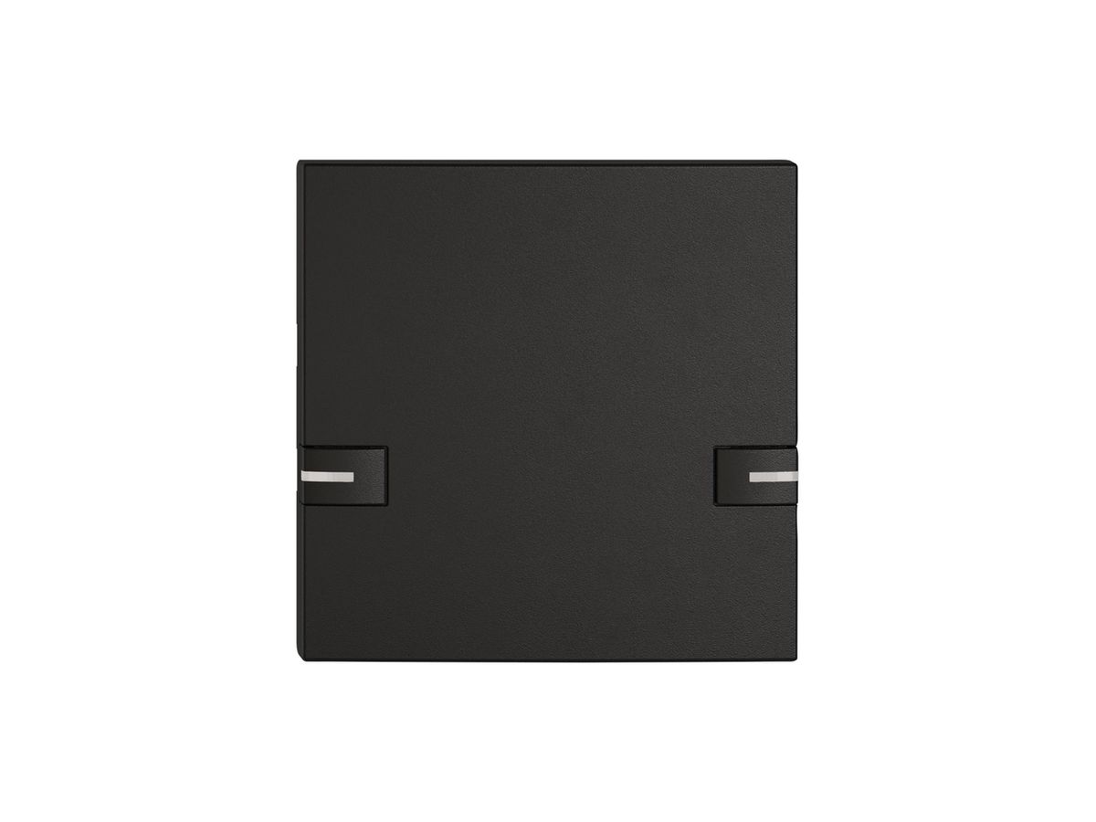 Taste 1/1 EDIZIO.liv SNAPFIX® f.KNX-&UNI m.LED 2×Einfach-Bedienung sz