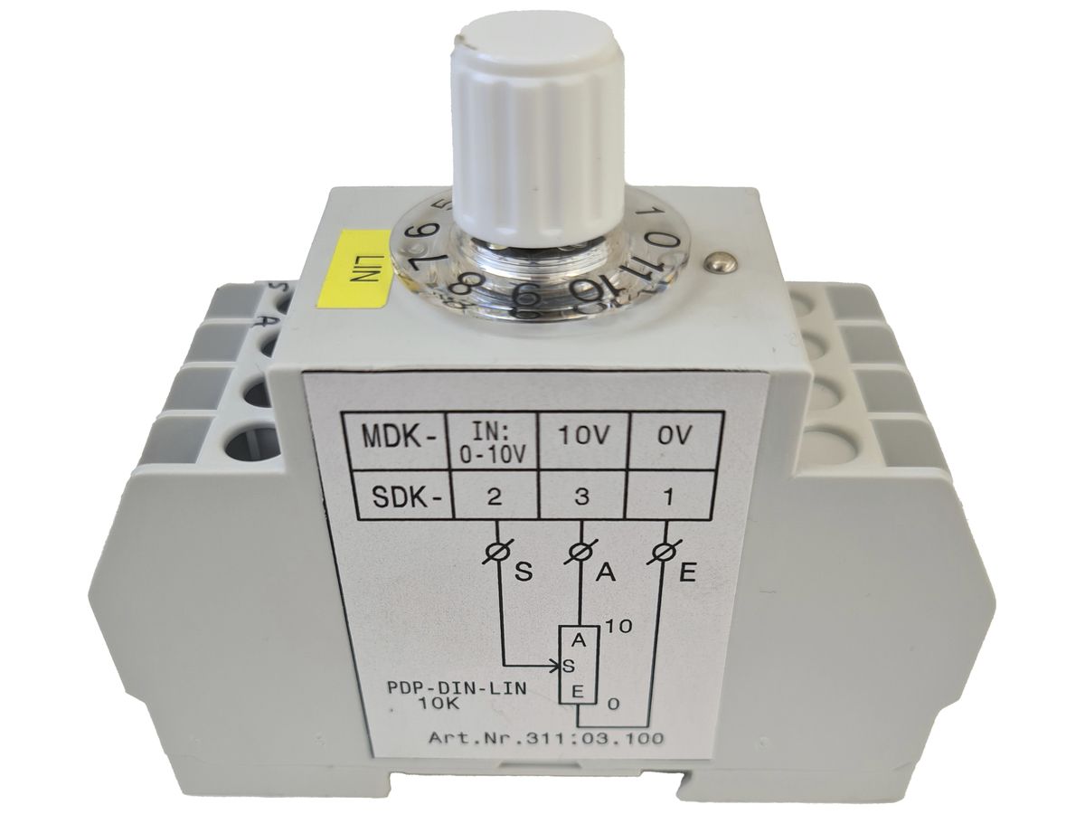 REG-Drehpotentiometer 10 kOhm PDP-DIN