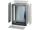 Apparategehäuse Hensel FP 0241 gu.leer m.transp.Türe geschlossen 276×366×186mm