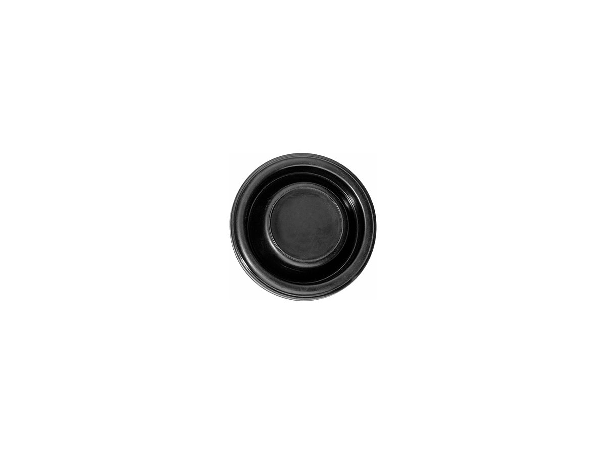 Gummimembrane schwarz ohne Sichtfenster für GUP, GV und AG