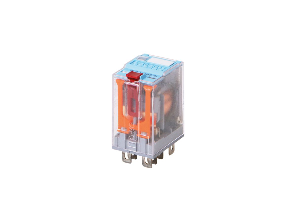 Steuerrelais ComatReleco C7-T21BX, 24VAC/DC, 2W AgNi+0.2µ Au 6A 250VAC LED