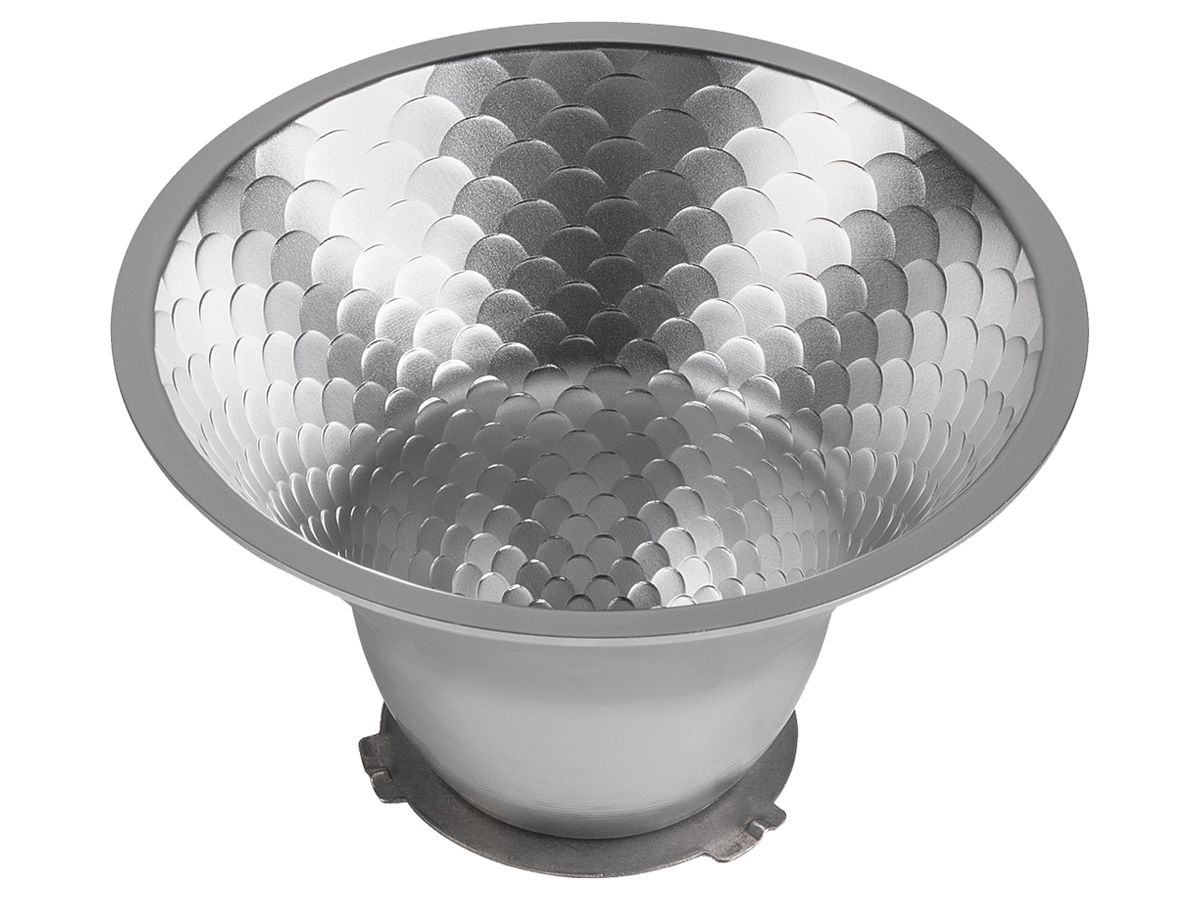 Reflektor SLV DASAR L/XL Aluminium direkt symmetrisch 60° Ø85mm Silber