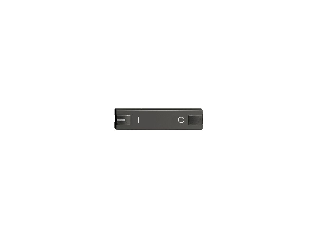 Taste EDIZIOdue Dimmer schwarz