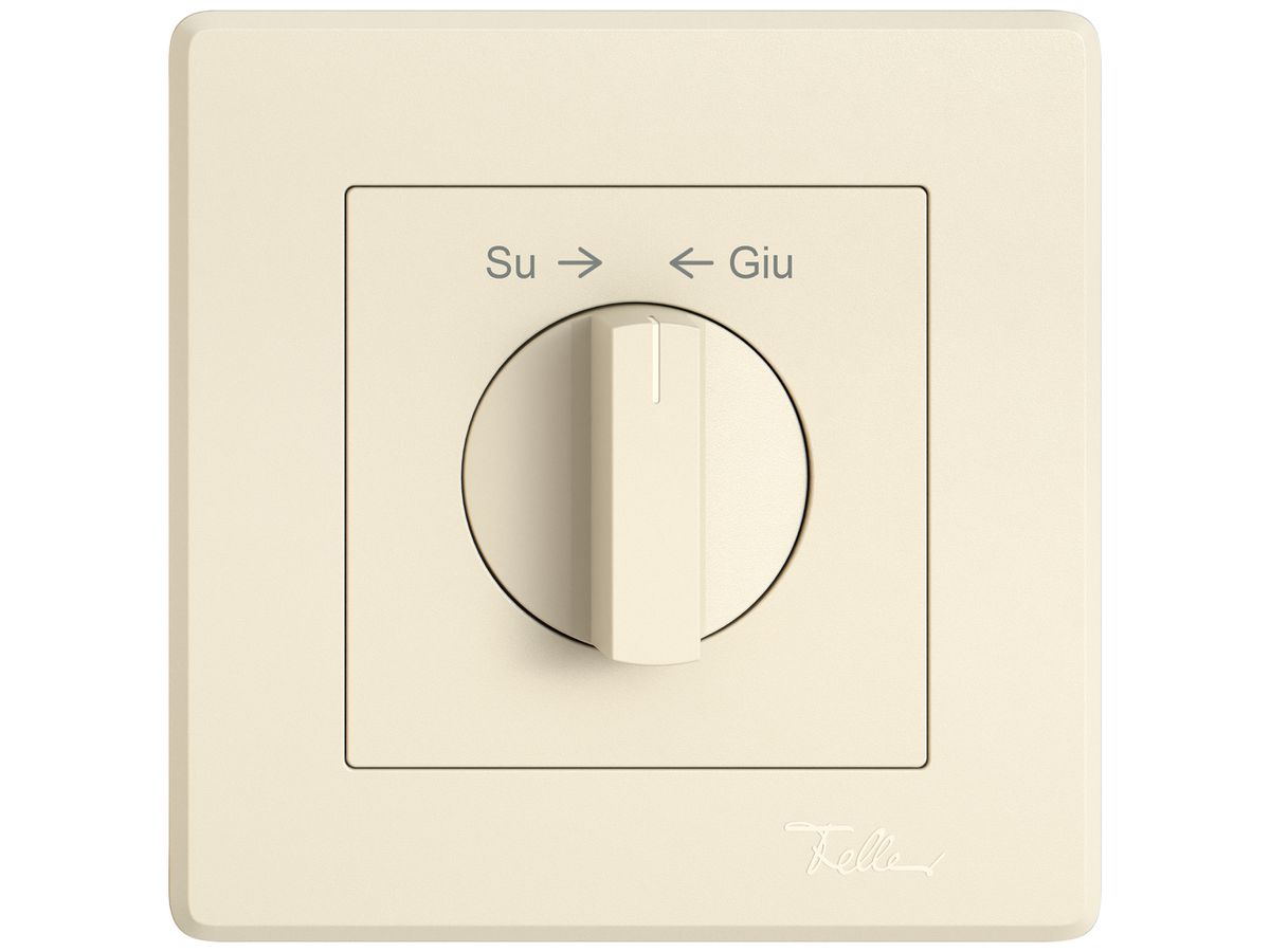 UP-Montageset EDIZIO.liv SNAPFIX® f.Drehschalter m.Griff Su → ← Giù cr