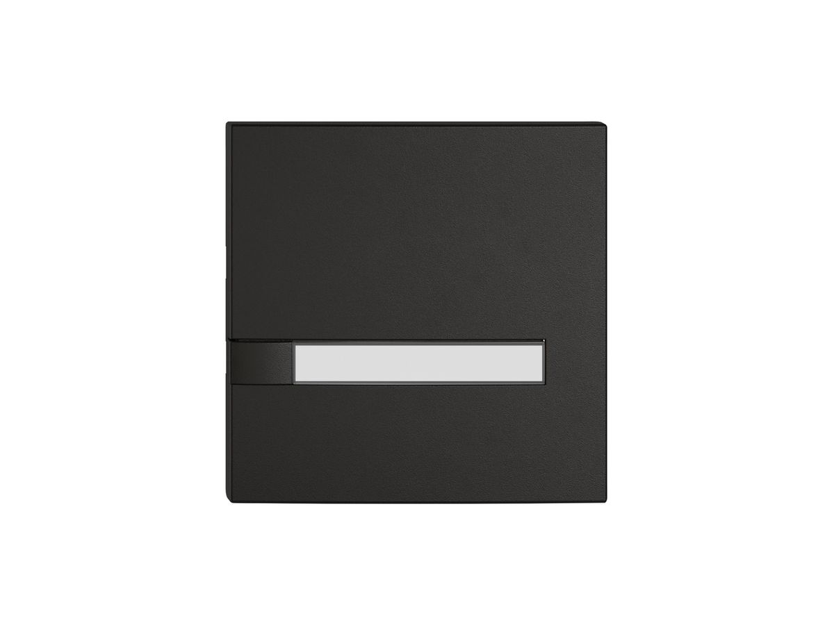Taste 1/1 EDIZIO.liv SNAPFIX® f.KNX-&UNI o.LED m.Papier 1-Tastenbed.sz