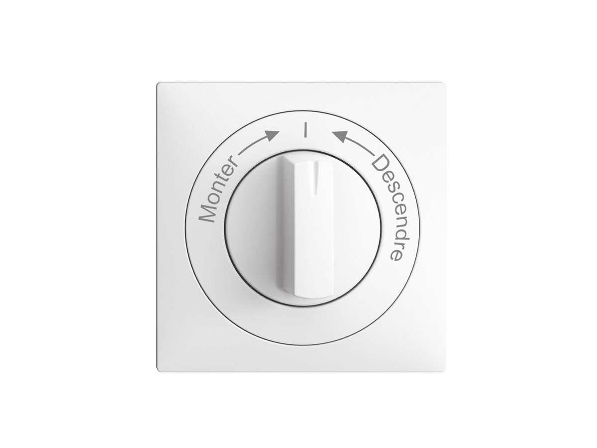 Frontset Monter->I<-Descendre EDIZIOdue 60×60mm weiss