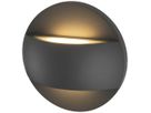 LED-Wandleuchte SLV LID II 28W 1500lm 2700/3000K IP65 DIM Ø220mm anthrazit