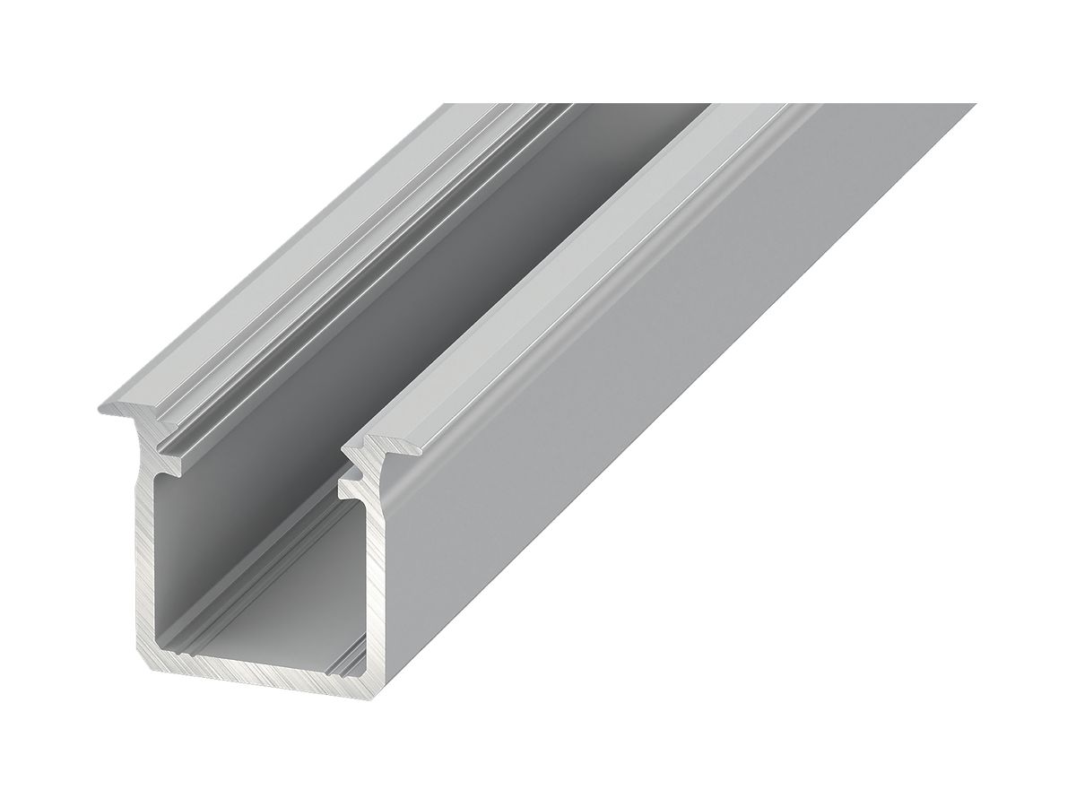 LED EB-Montageschiene CASAMBI PR-1718-G2, 2000×18×22mm, eloxiert, silber