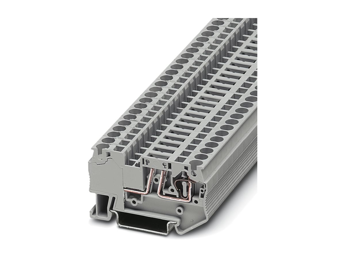 Durchgangsreihenklemme 0.08…6mm² grau, ST 4-TG