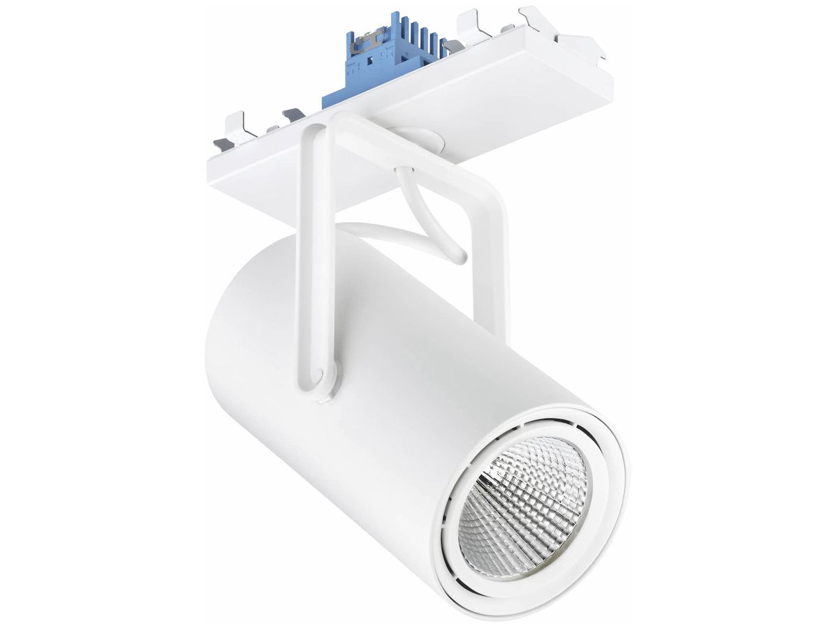LED-Spot Philips ST321T H für Schiene, 19W, 827, 2700lm, 24° silber