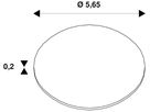 Diffusor SLV NUMINOS L Ellipse, für ovalen Lichtkegel, Ø56.5mm