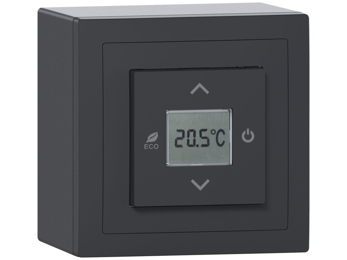 AP-Raumtemperaturregler ABB SIDUS free@home, anthrazit