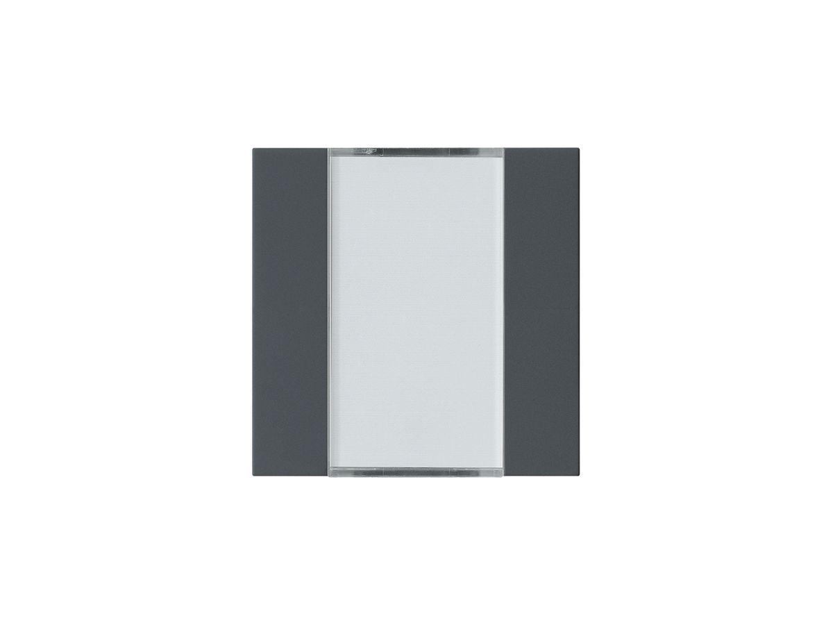 Frontset Hager kallysto 2×KNX systemlink/easylink anthrazit