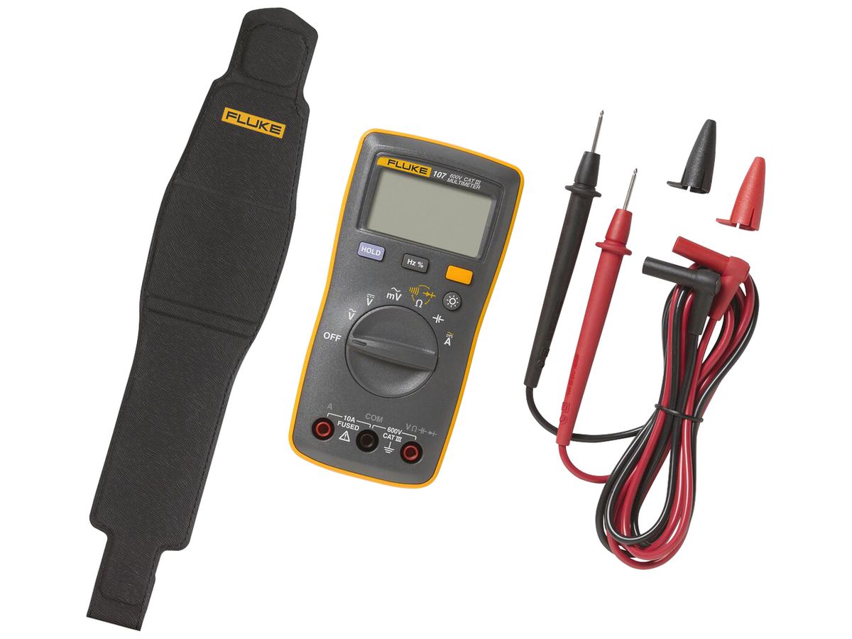 Multimeter Fluke 107 600V 10A 40MΩ 1000µF 100kHz