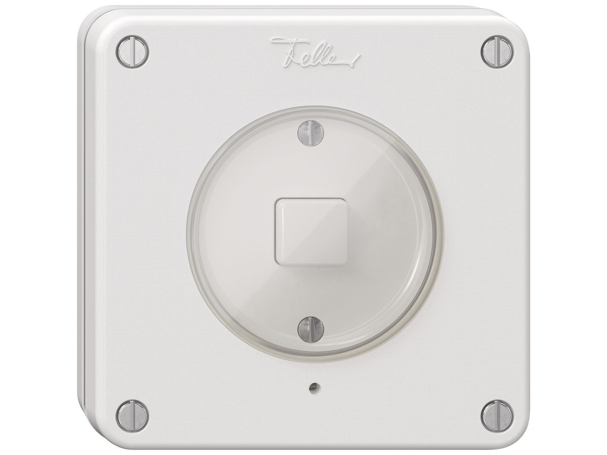 UP-Taster KNX RGB NEVO KNX Pro SNAPFIX® 1T 1B LED IP55 ws