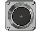 Oberteil ELEMENT SNAPFIX® Schalter/Taster mit Linse alu