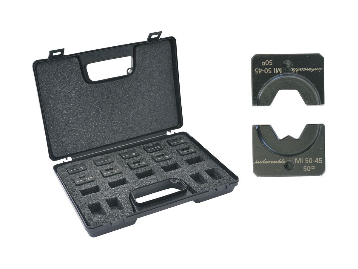 Presseinsatz-Set Intercable MISET-45 W-Form 6…150mm² für STILO45