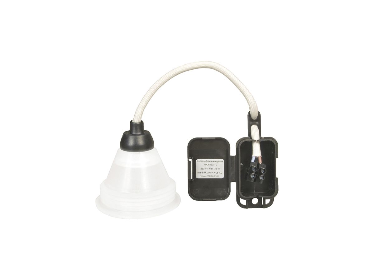 Downlight ELBRO GU10 35W Ø79mm weiss