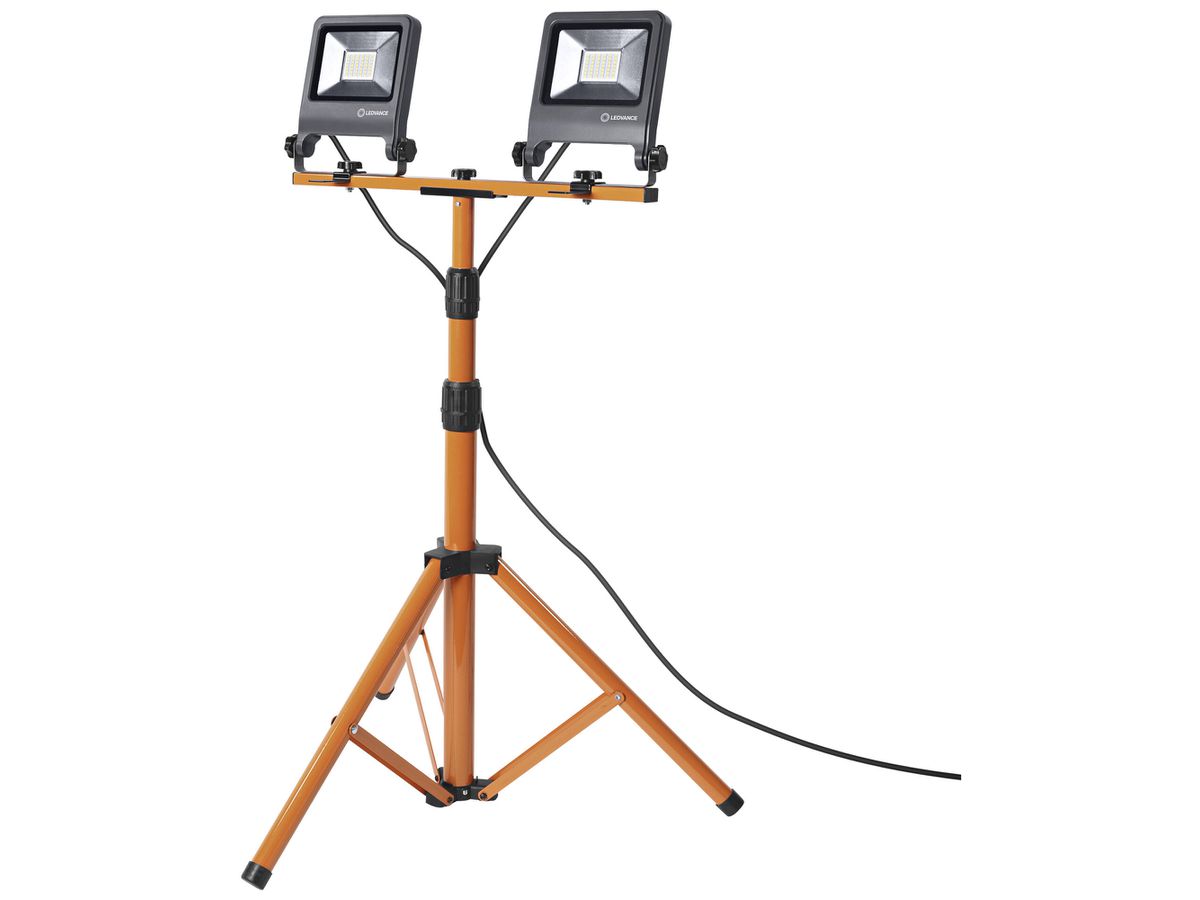 LED-Strahler LEDVANCE WORKLIGHT TRIPOD 2×30W 2×2700lm 4000K IP65 VWB