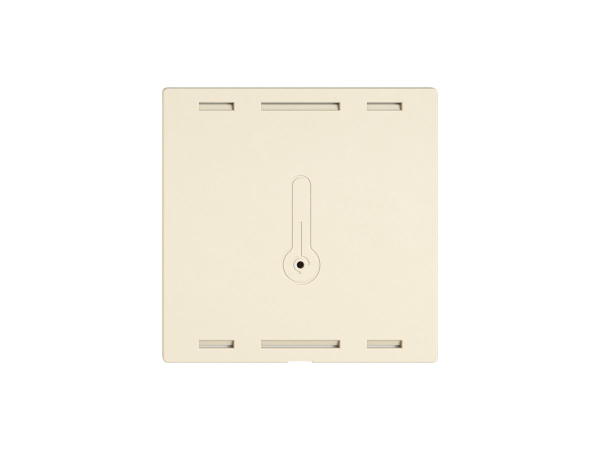 Raumtemperatursensor EDIZIO.liv Wiser SNAPFIX® K+ 230V 60×60mm cr