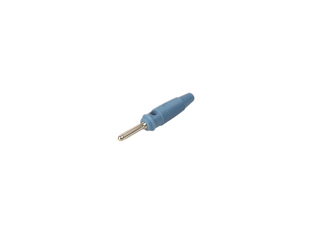 Büschelstecker BUELA 20 K 4mm System, blau