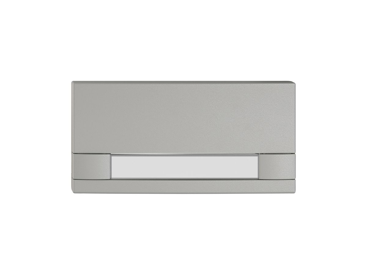 Taste 1/2 EDIZIO.liv KNX&UNI m.SNAPFIX® o.LED m.Papiereinlage 2-Tastenb.hgu