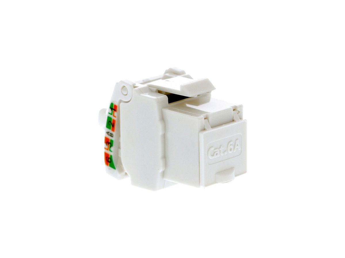 Anschlussmodul MAX HAURI Keystone RJ45 8(8) 6A (TIA) Schneidklemme