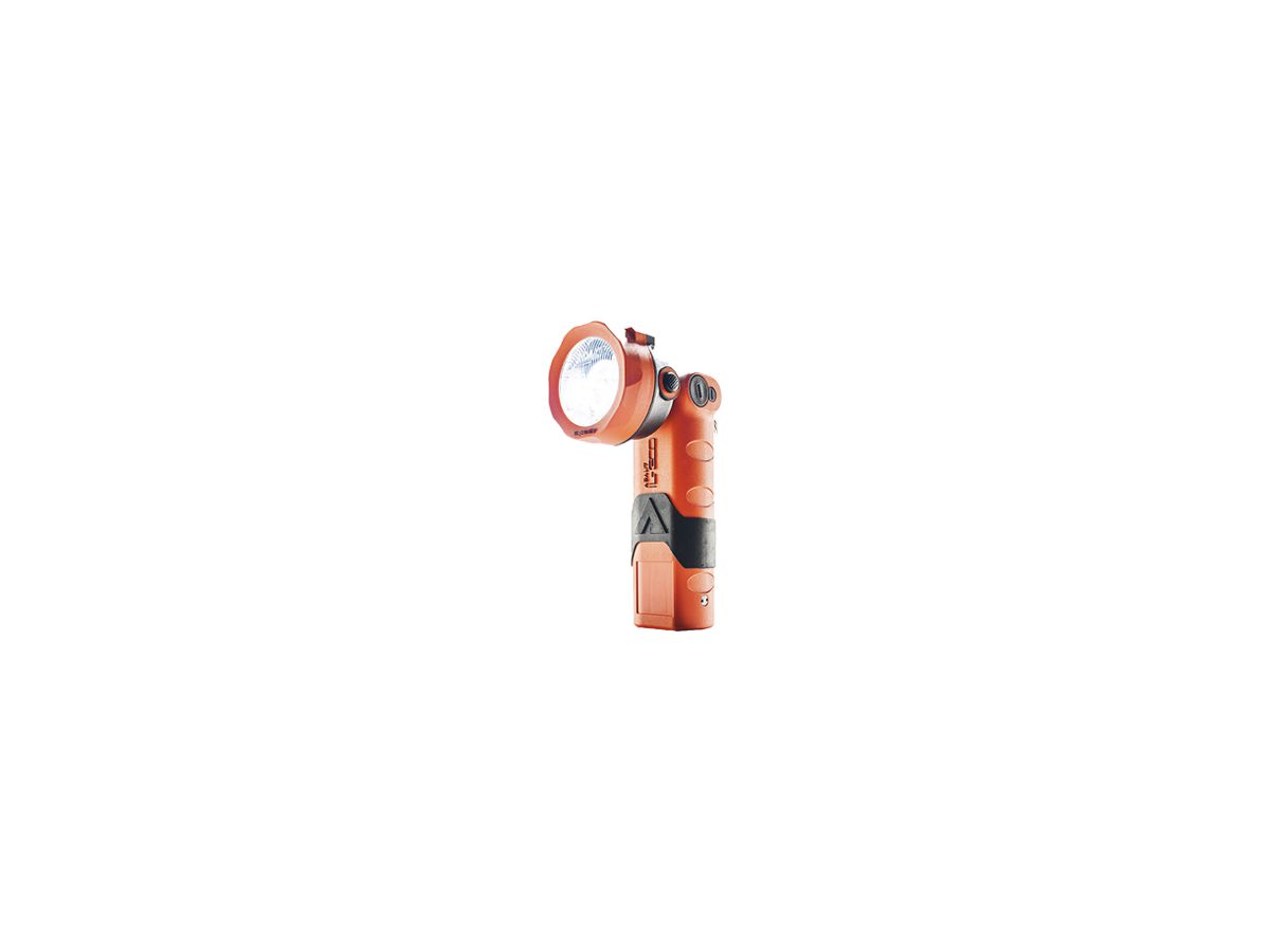LED-Handleuchte Lumatec 200lm DC 3.7V IP67 Kunststoff orange