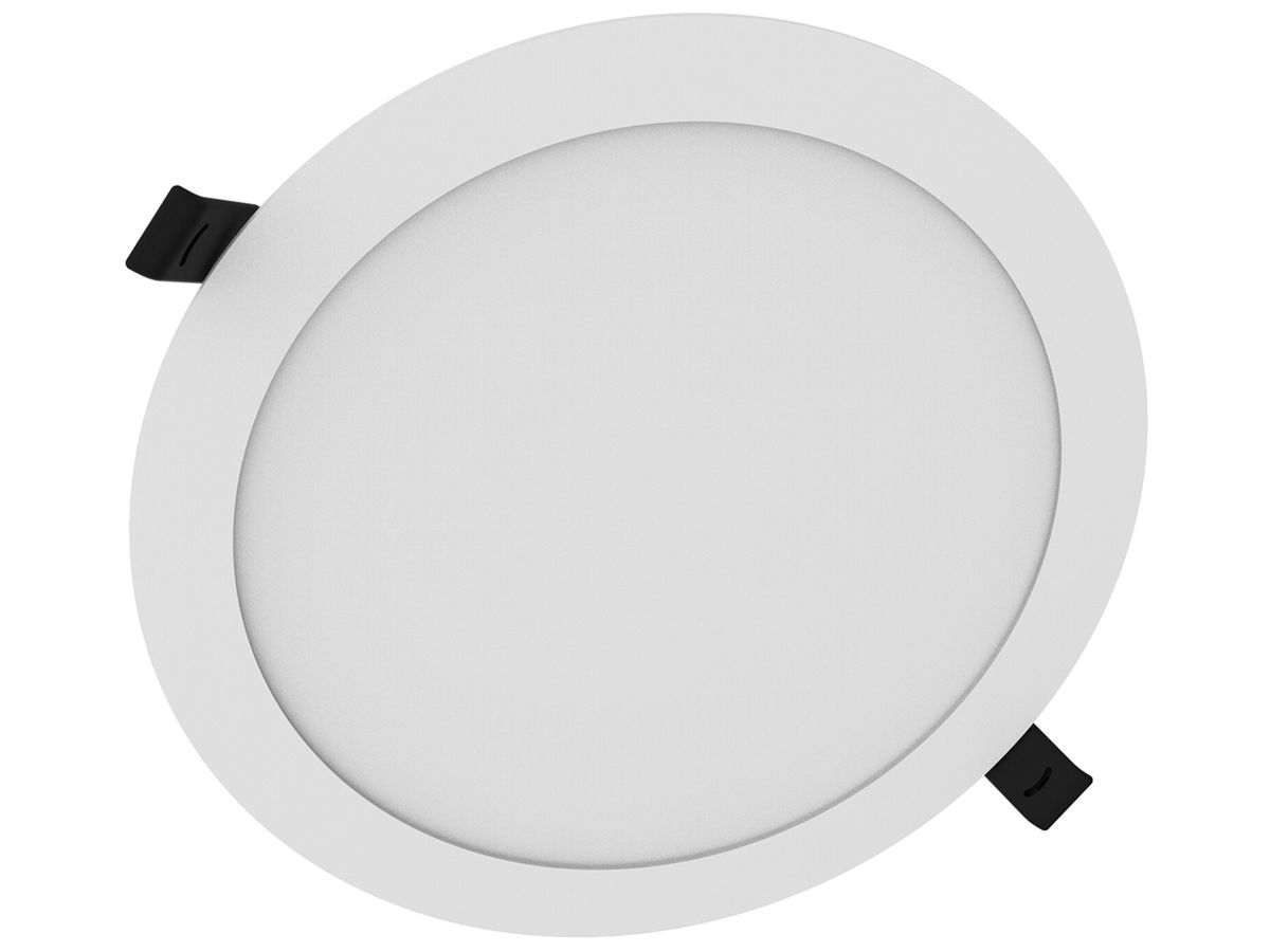 LED-Downlight LEDVANCE SLIM 19W 1900lm 830/840 IP20/44 90° Ø217mm weiss