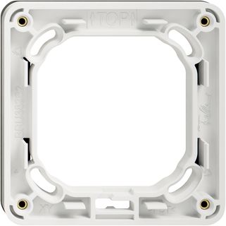 UP-Montagerahmen Feller NEVO SNAPFIX® 1×1 87×87mm weiss