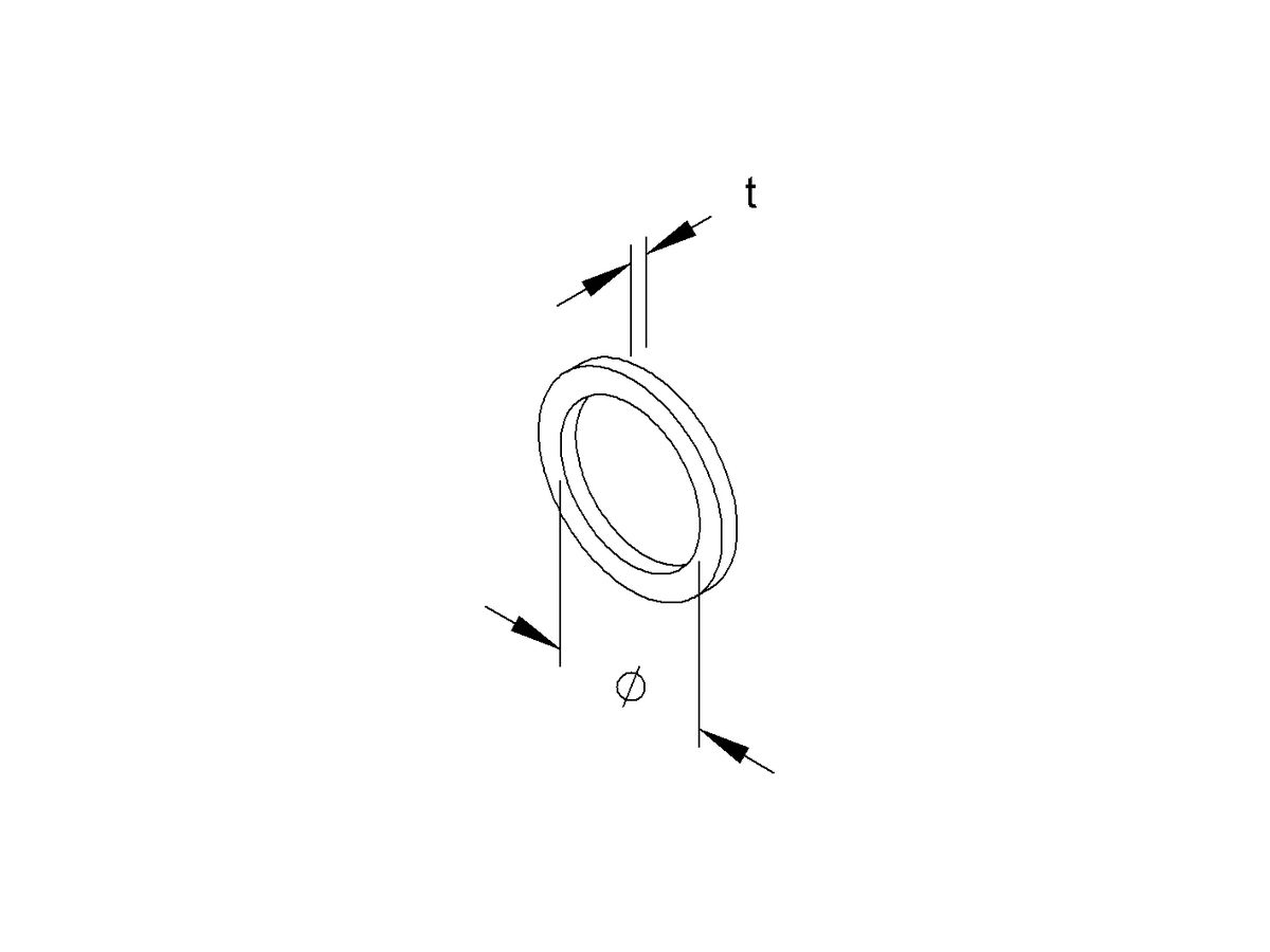 O-Ring NBR für M40