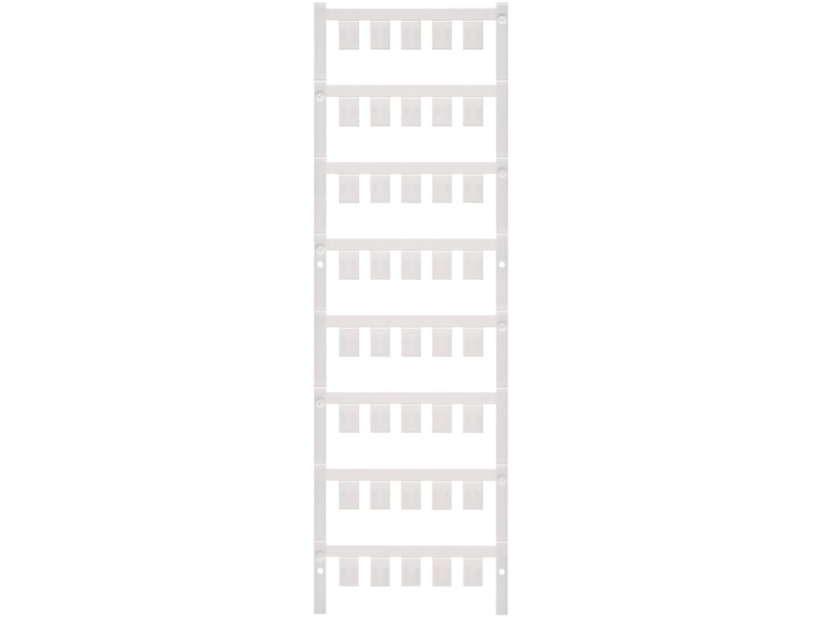 Gerätemarkierer Weidmüller MultiCard ESG steckbar 11×8mm PA66 weiss