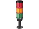 Signalsäule WERMA KS72 Classic BM, 24VAC/DC, grün/gelb/rot