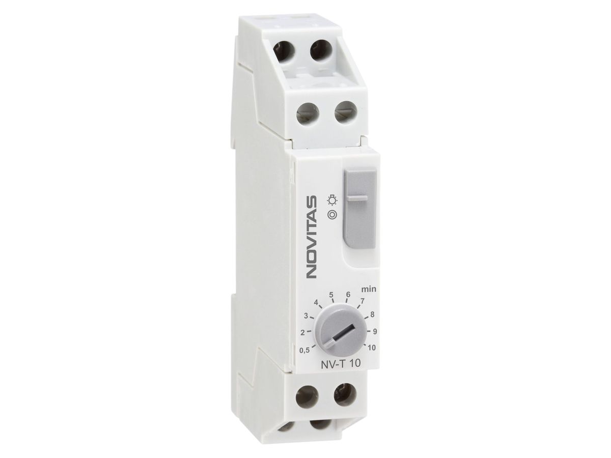 Treppenlichtautomat Novitas NV-T 10 230VAC 0.5…20min 1S