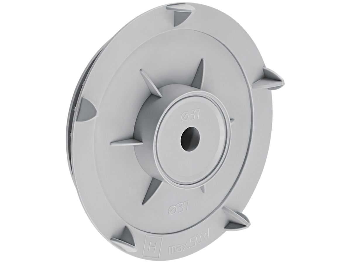 Deckel für Einbaugehäuse HSB Lumina für LED und Präsenzmelder Ø37mm halogenfrei
