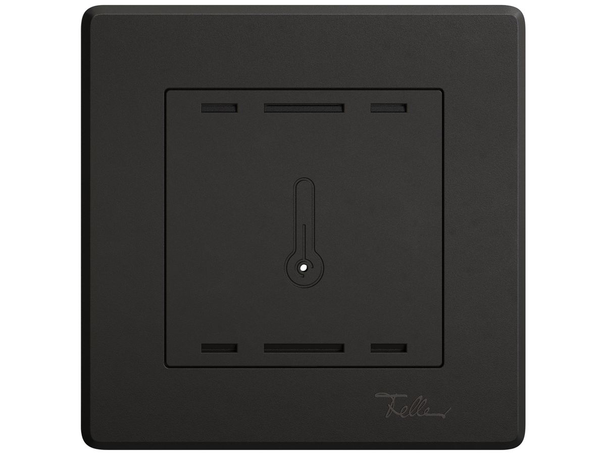 UP-Abdeckset EDIZIO.liv Wiser SNAPFIX® für Raumtemperatursensor 96×96mm sz