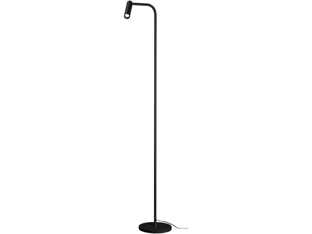 LED-Stehleuchte SLV KARPO FL 6.5W 3000K 330lm 1243mm 40° schwarz