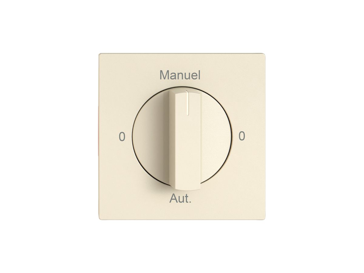 Montageset EDIZIO.liv SNAPFIX® f.Drehschalter m.Griff 0-Man-0-Auto (F) cr