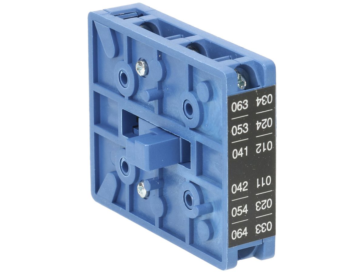 Hilfskontakt K&N, 2S/1Ö 10A, für Bauform VE und Gehäuse zu KG251…KG316